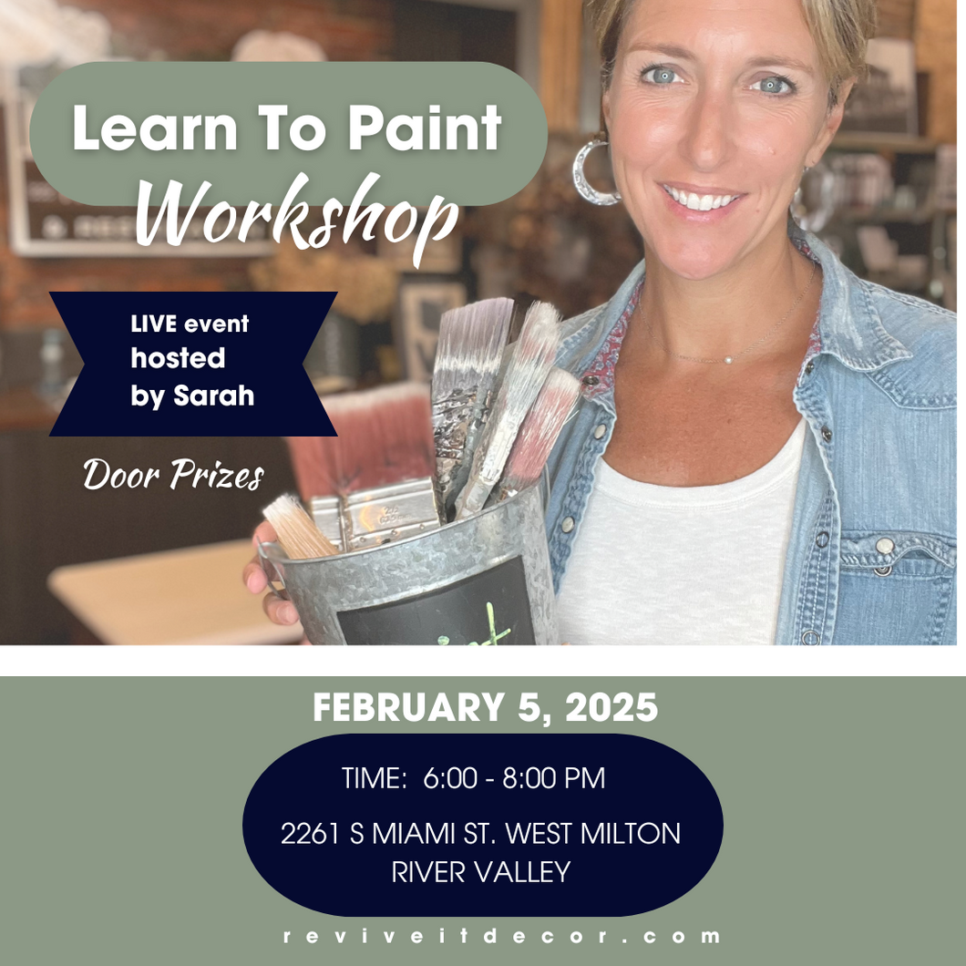 Painting Workshop LIVE Event