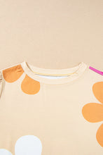 Load image into Gallery viewer, Apricot Flower Tee